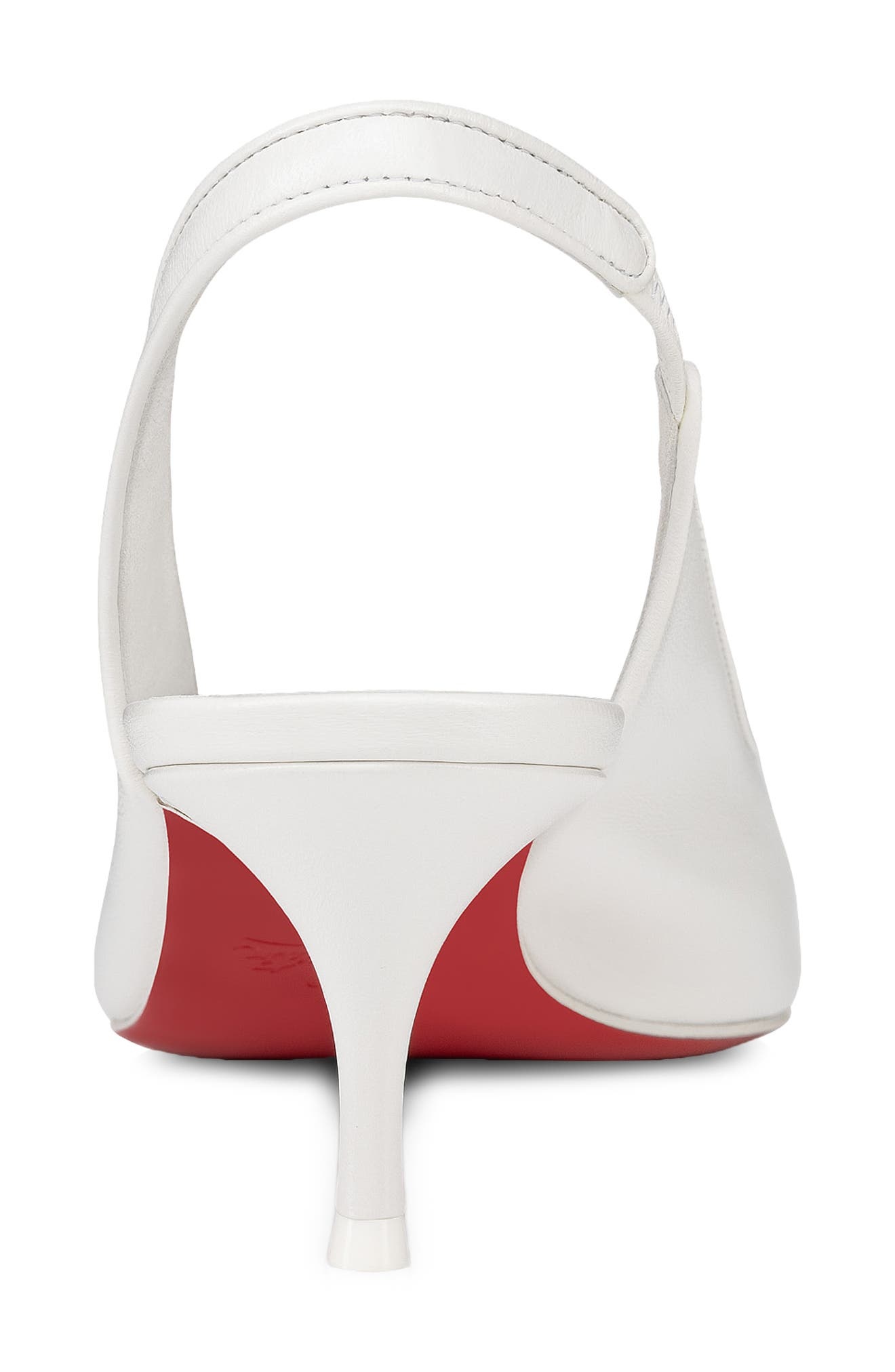 Christian Louboutin Sporty Kate Slingback Pump in Bianco at Nordstrom - 8