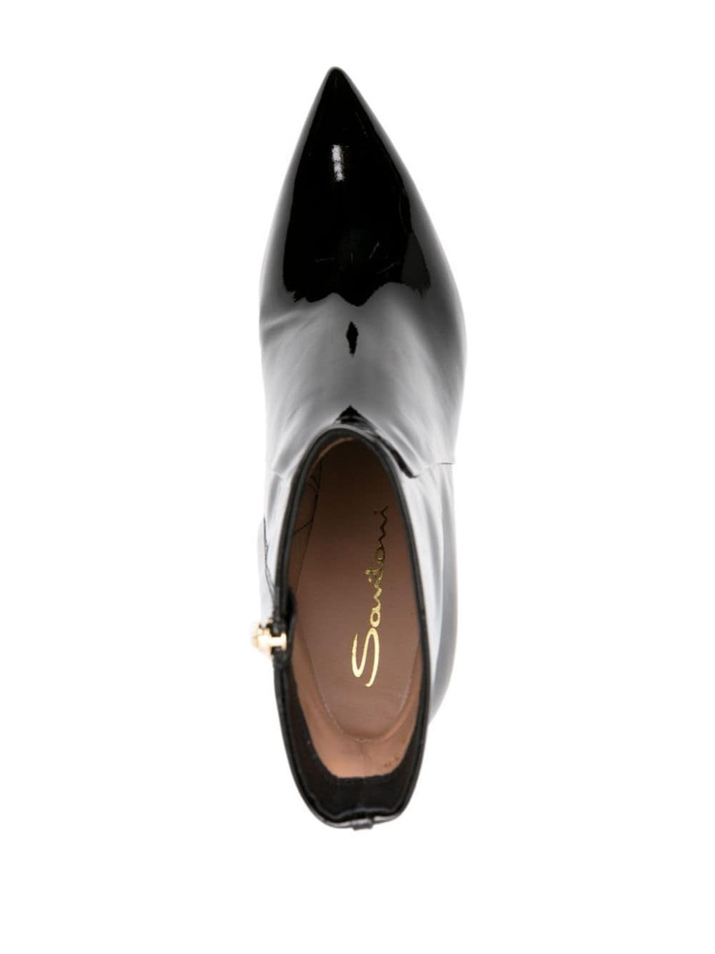 65mm patent leather ankle boots 4