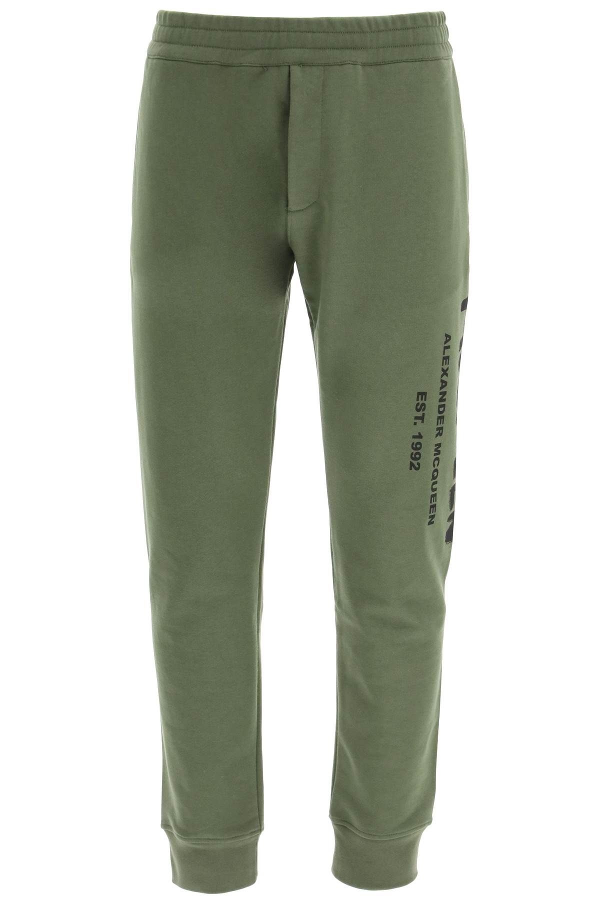 MCQUEEN GRAFFITI SWEATPANTS - 1