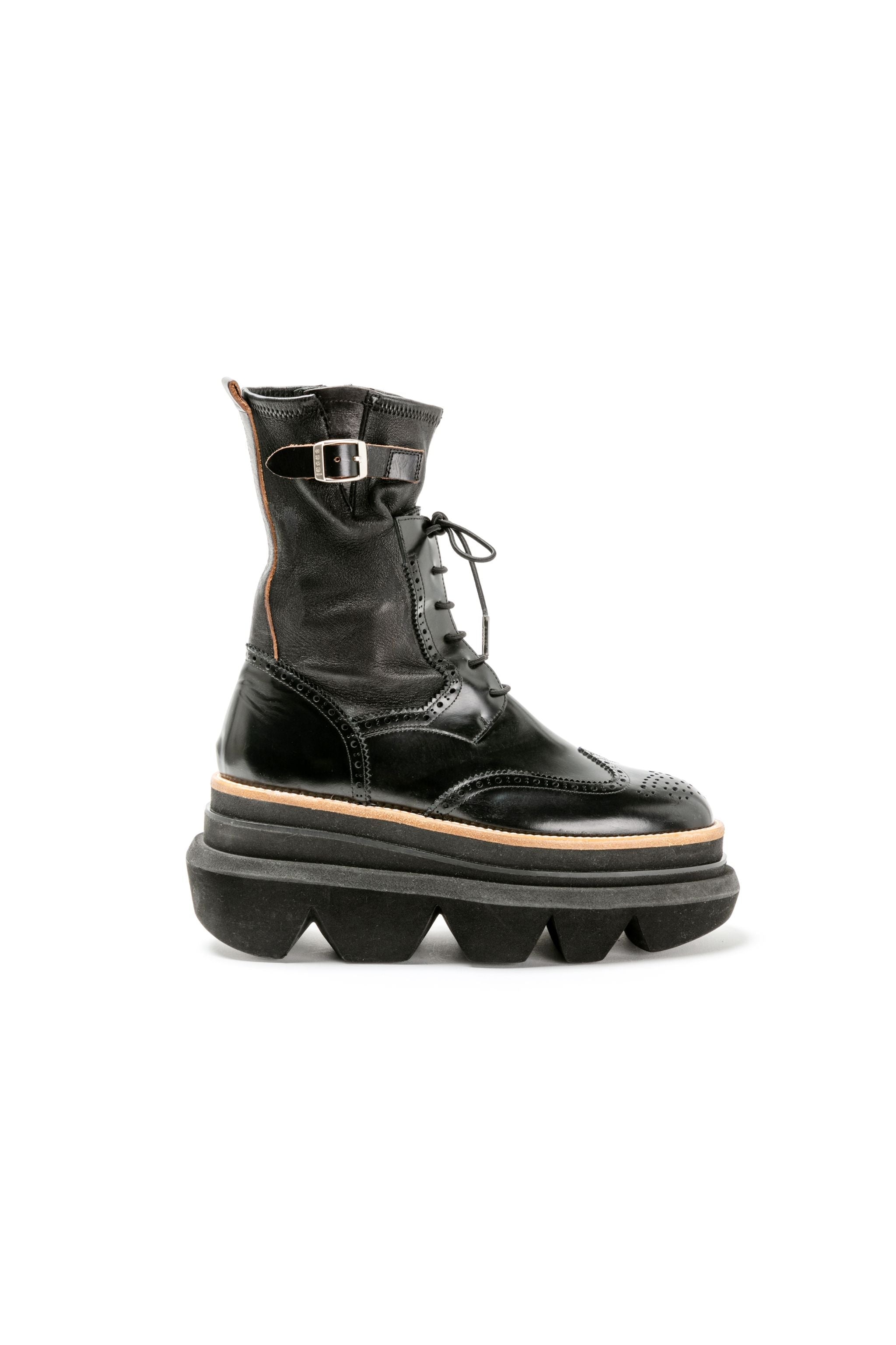 Wingtip Engineer Sock Boots - 1