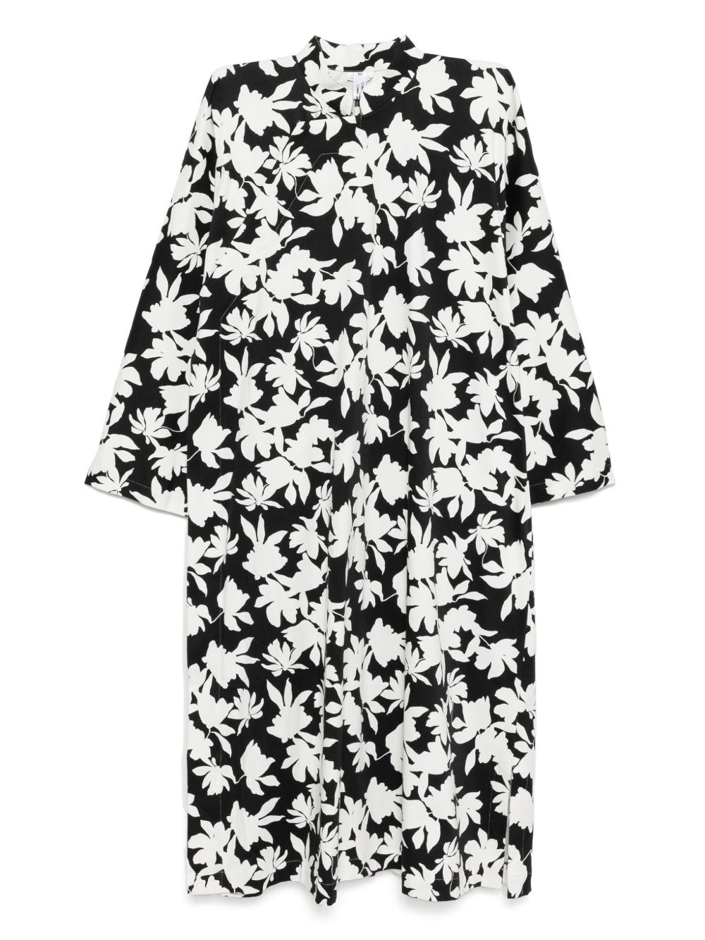 floral-printed dress - 1