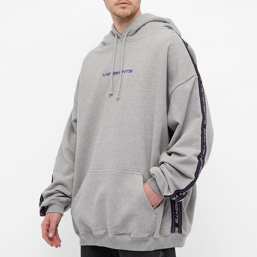 VETEMENTS Logo Taped Oversized Hoody - 5