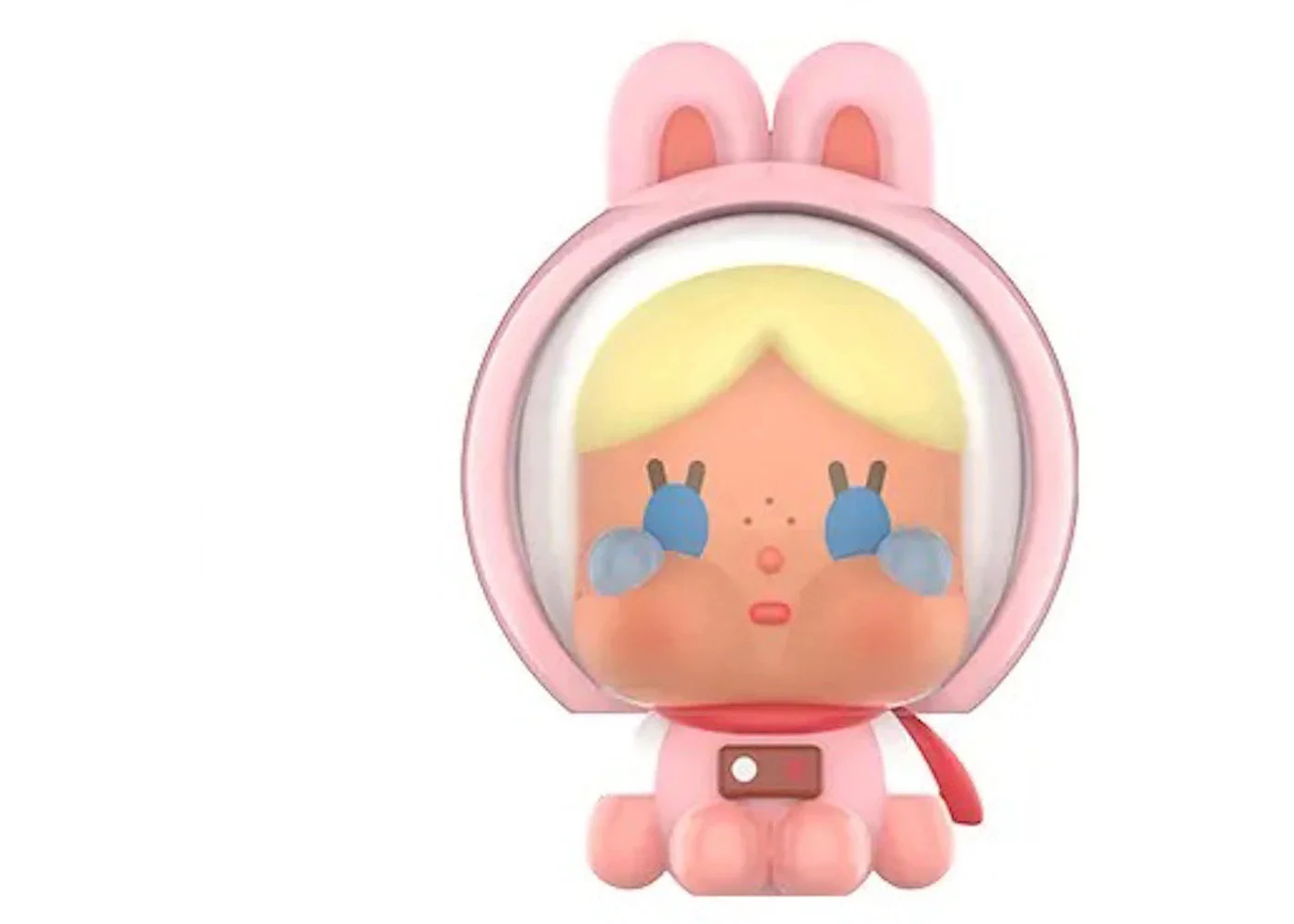 Pop Mart CRYBABY Crying to the Moon Sitting Series The Rabbit on the Moon (Mini) Figure - 1