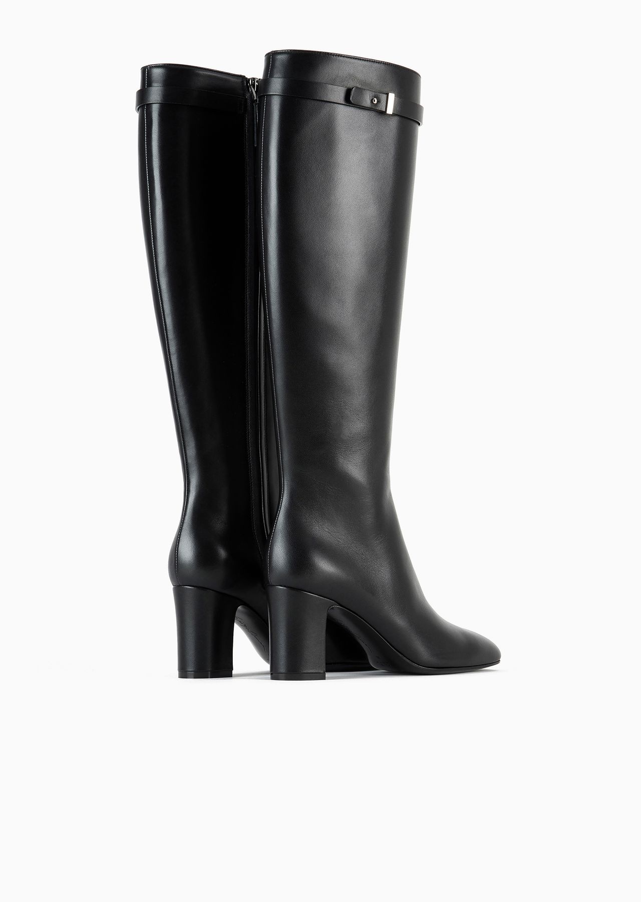 Nappa leather high-heeled boots - 3