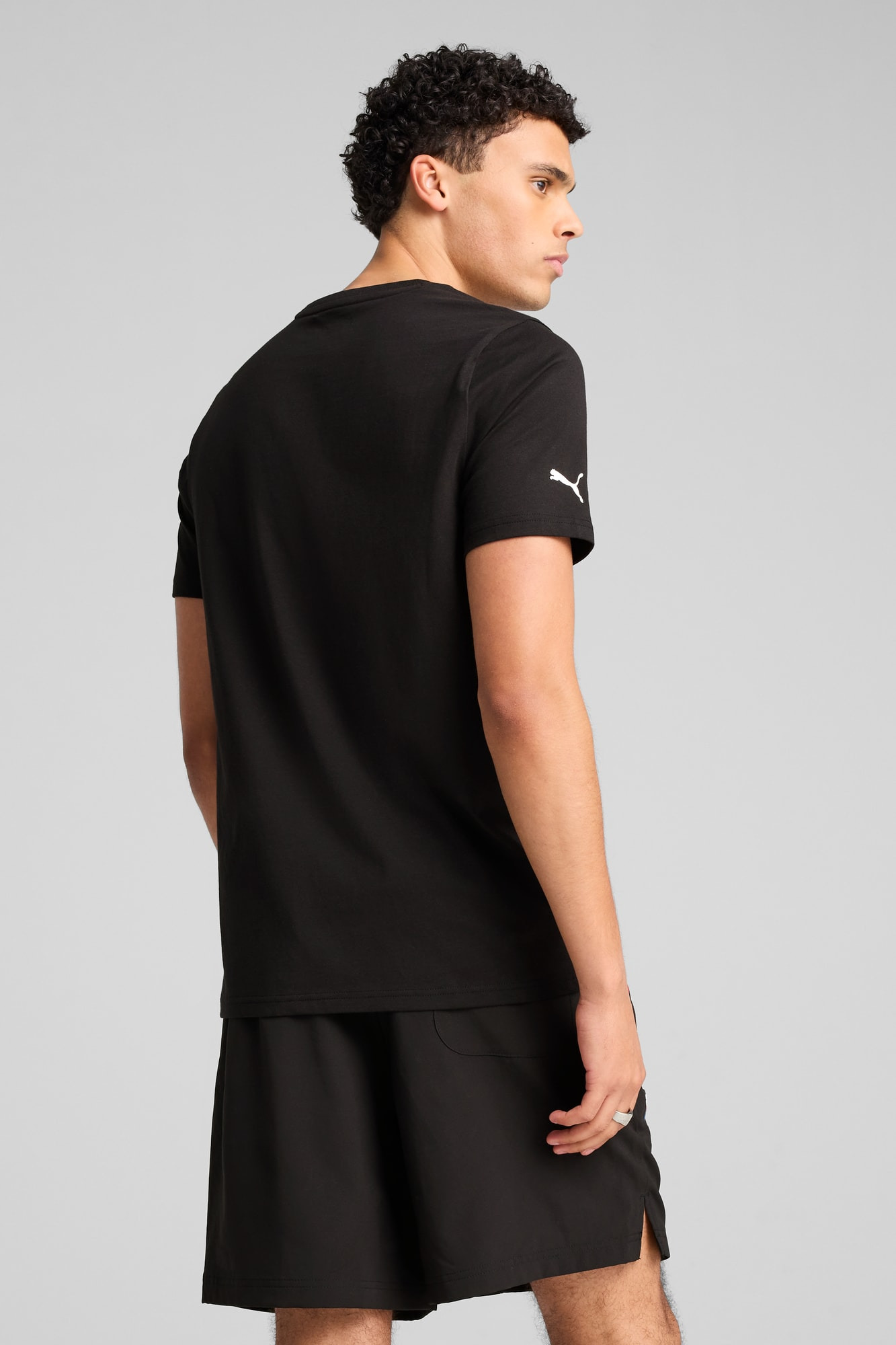 BMW M Motorsport Essentials Logo Tee Men - 4