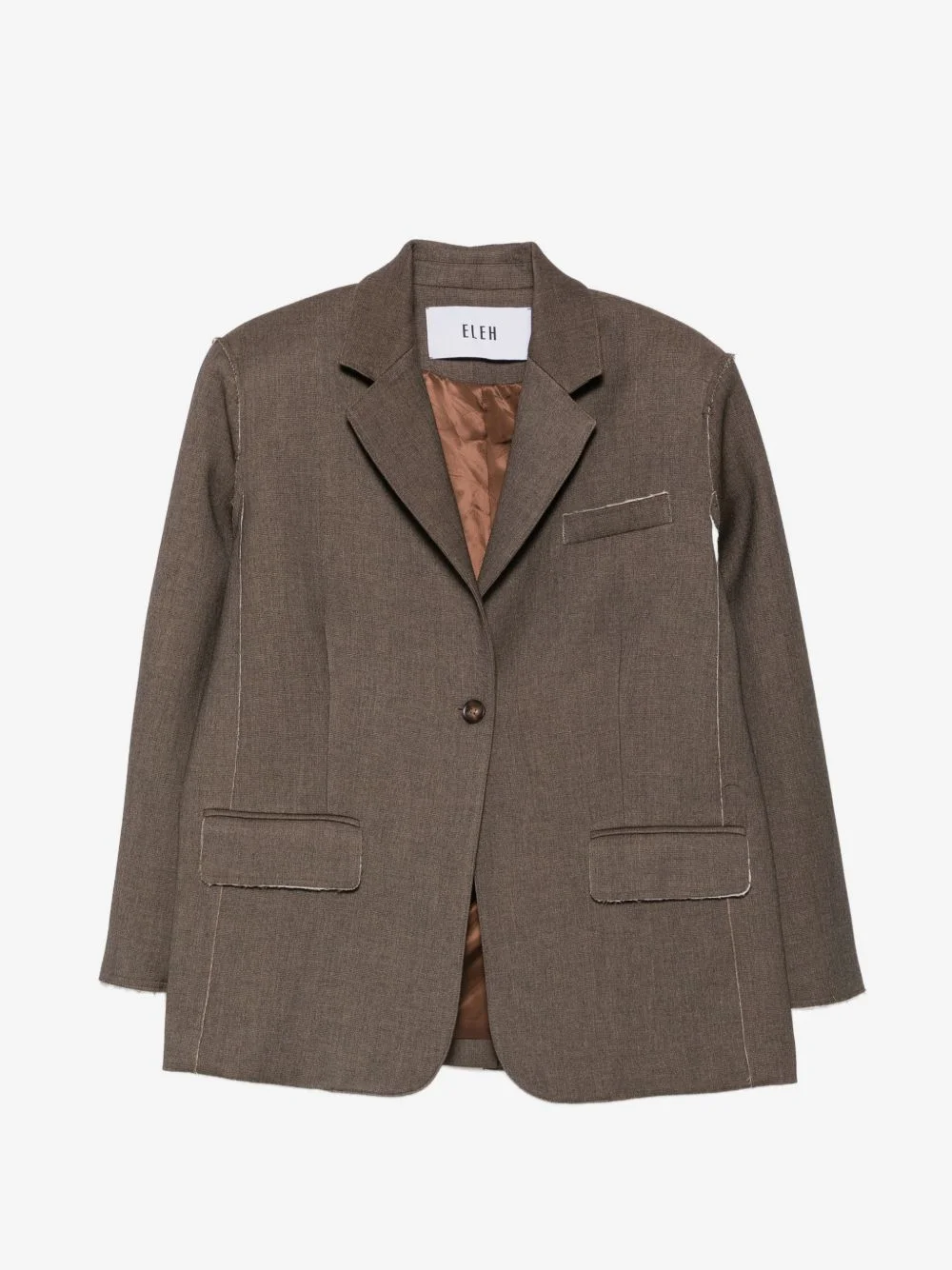 single-breasted blazer - 1
