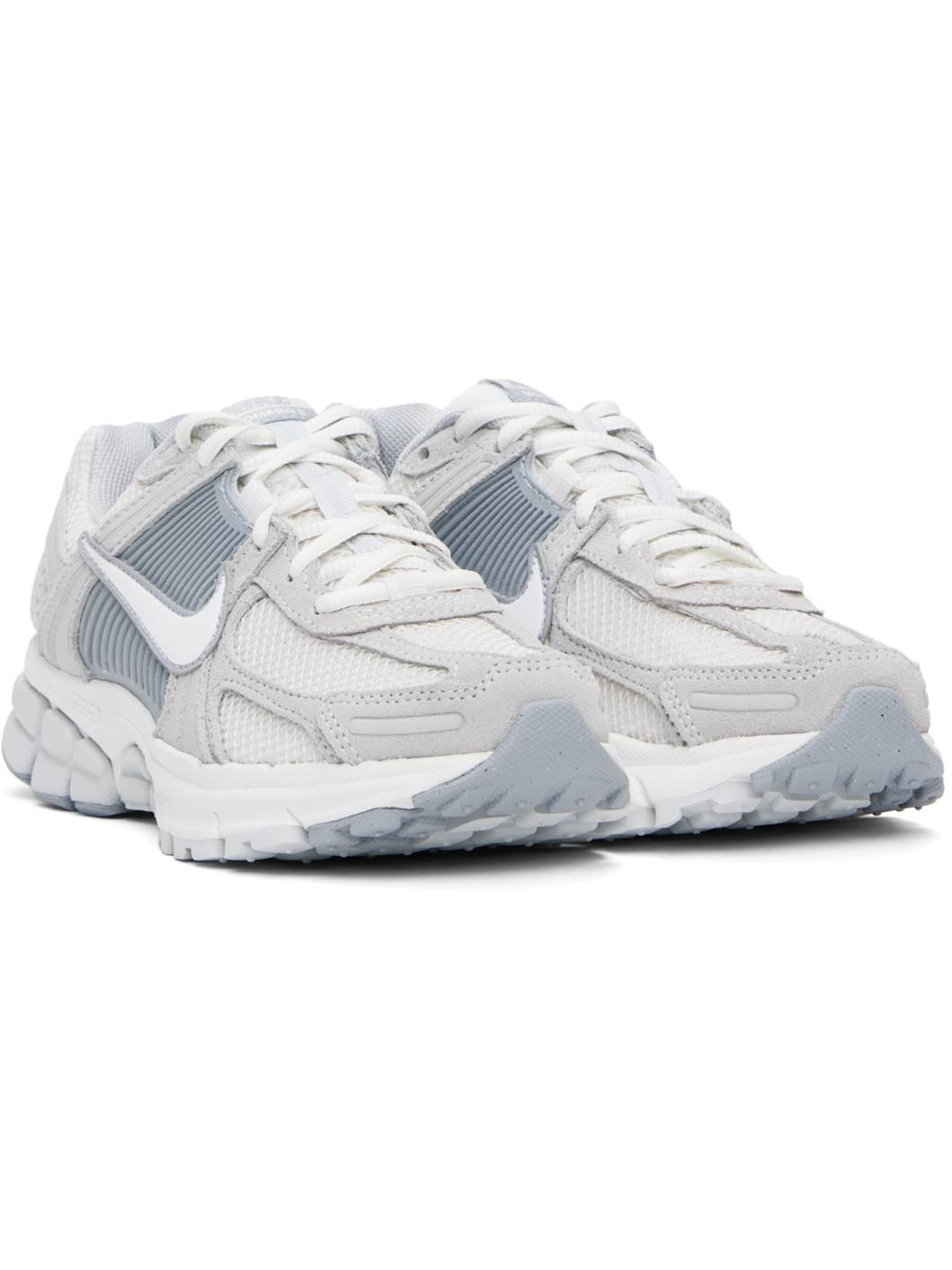 White & Gray Zoom Vomero 5 Sneakers - 4