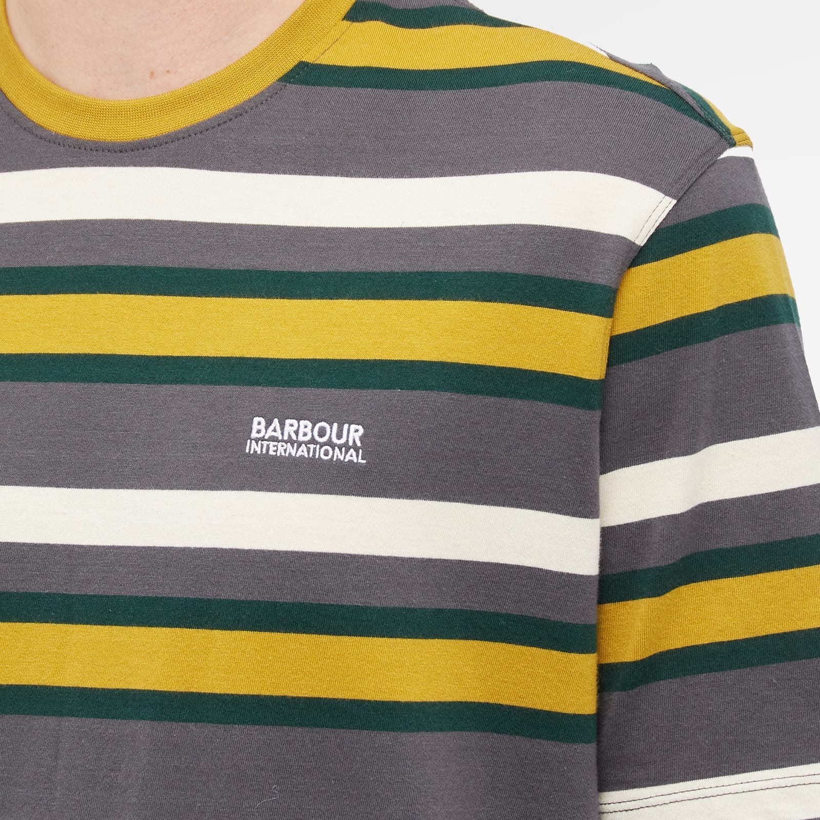 Barbour International Gauge Stripe T-Shirt - 5