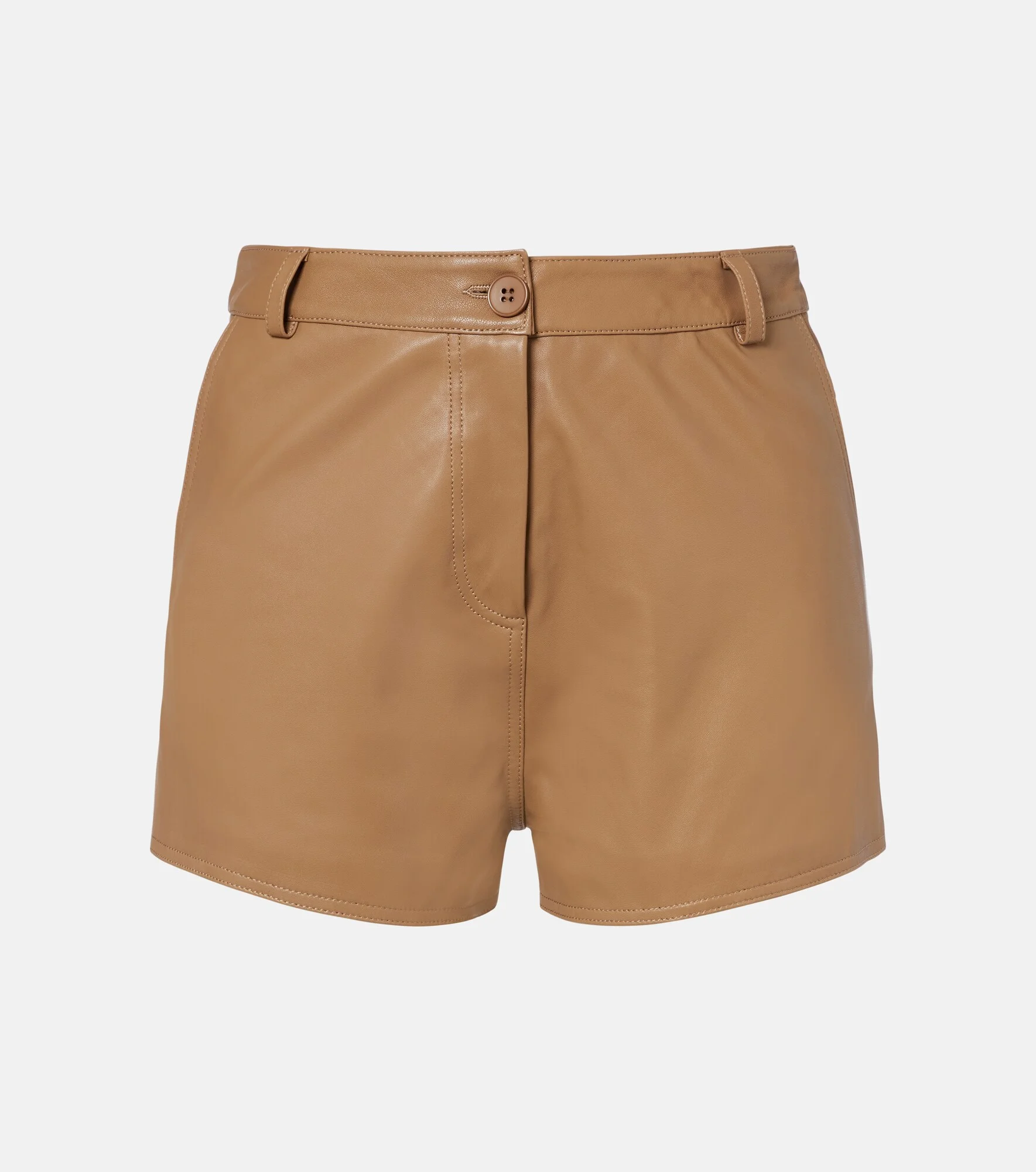 Leontine leather shorts - 1