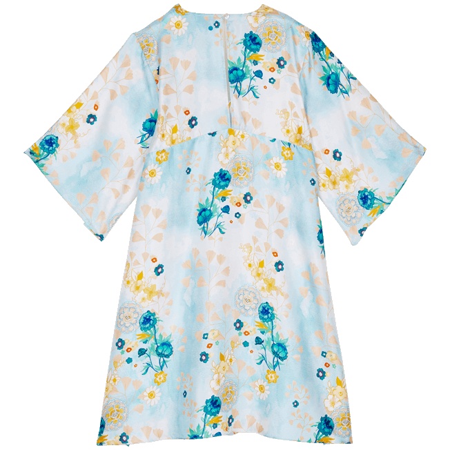 Women Silk Dress Belle Des Champs - 2