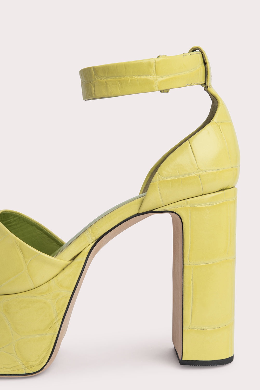 Barb Apple Maxi Croco Embossed Leather - 6