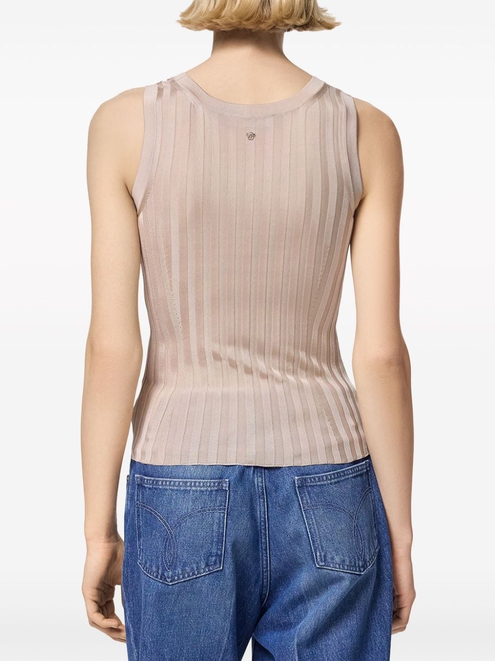 knitted tank top - 4