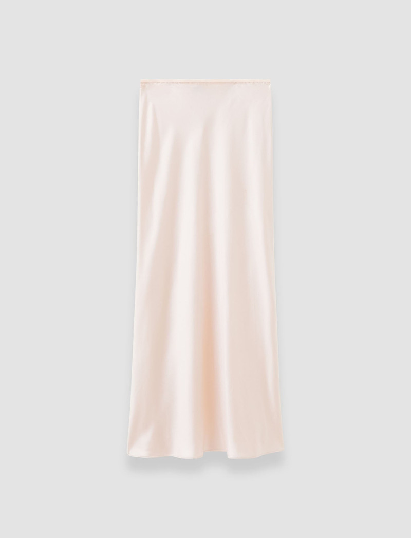 Isaak Long Silk Satin Skirt 1