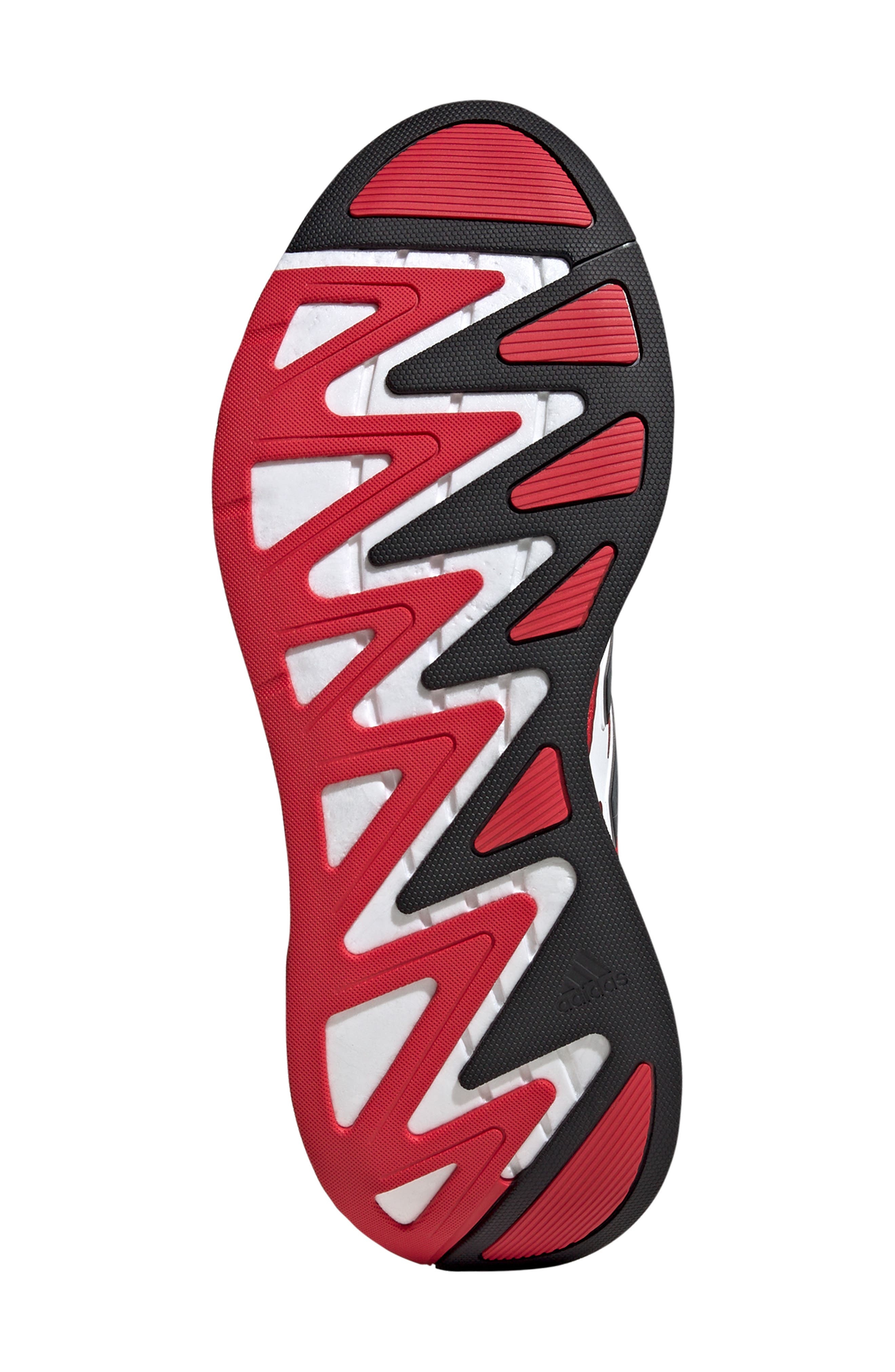 adidas Gender Inclusive Adizero Aruku Sneaker in White/Pure Ruby/Black at Nordstrom - 5