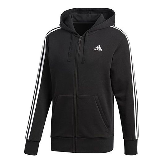 adidas 3-Stripes Hoodies Black S98786 - 1