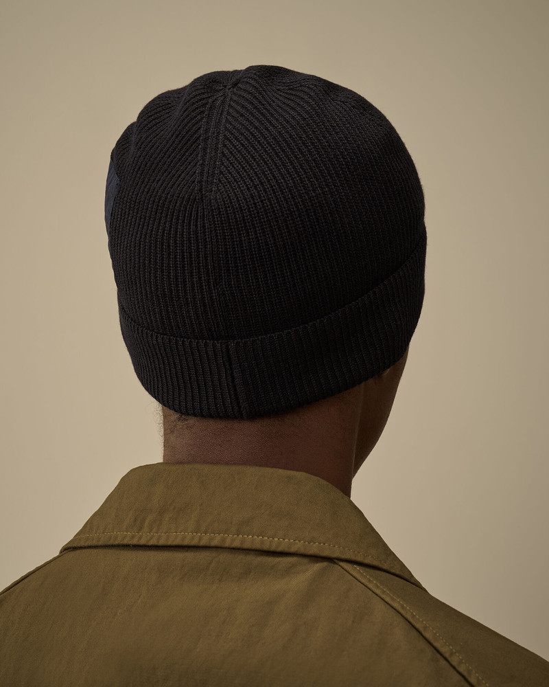 Extrafine Merino Wool Zip Pocket Beanie 3