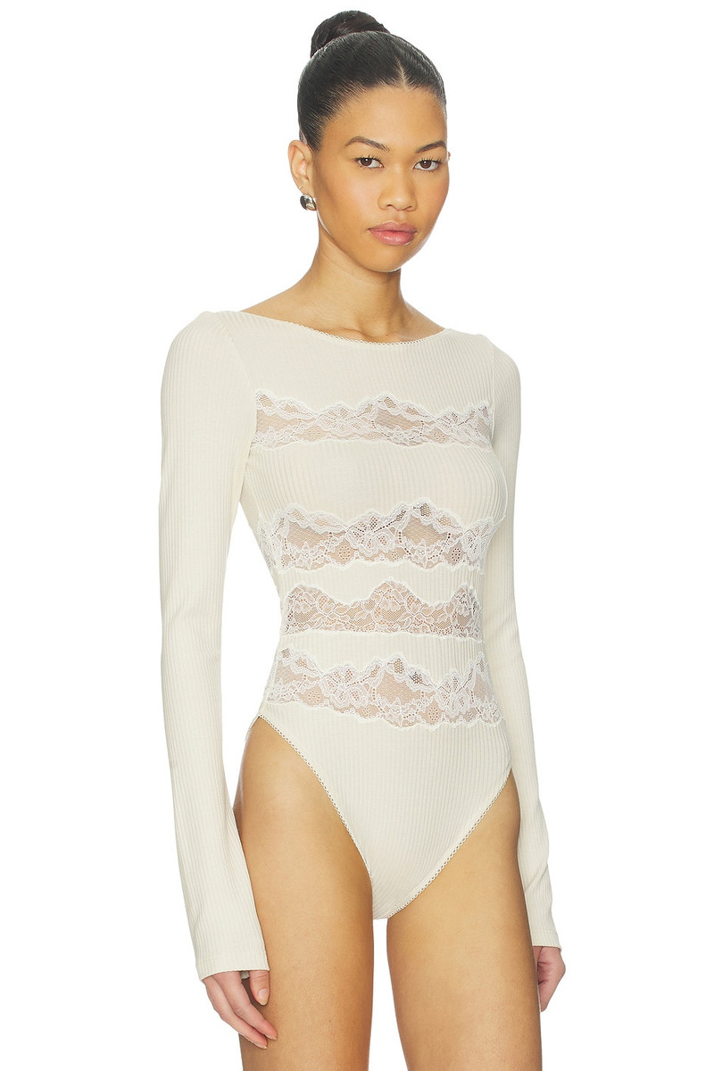 VAILLANT Lace Cut Out Bodysuit outlook