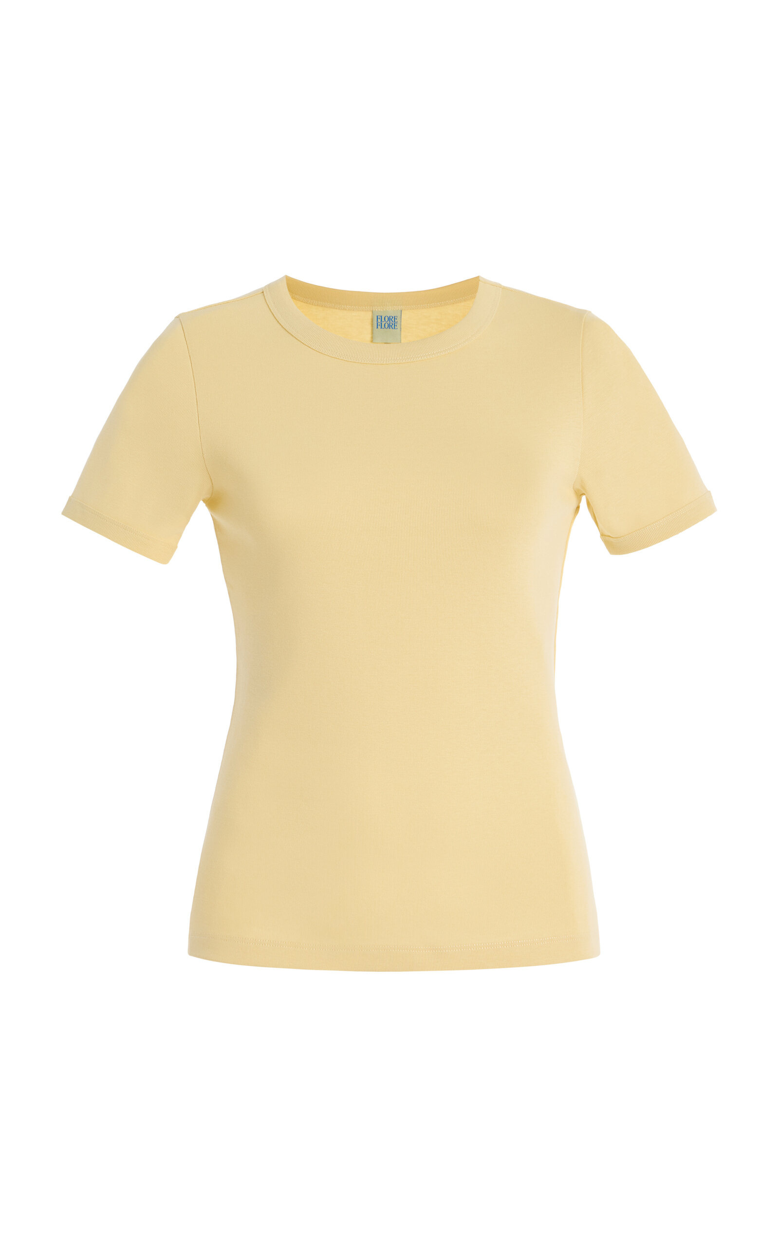 Car Cotton T-Shirt yellow - 1
