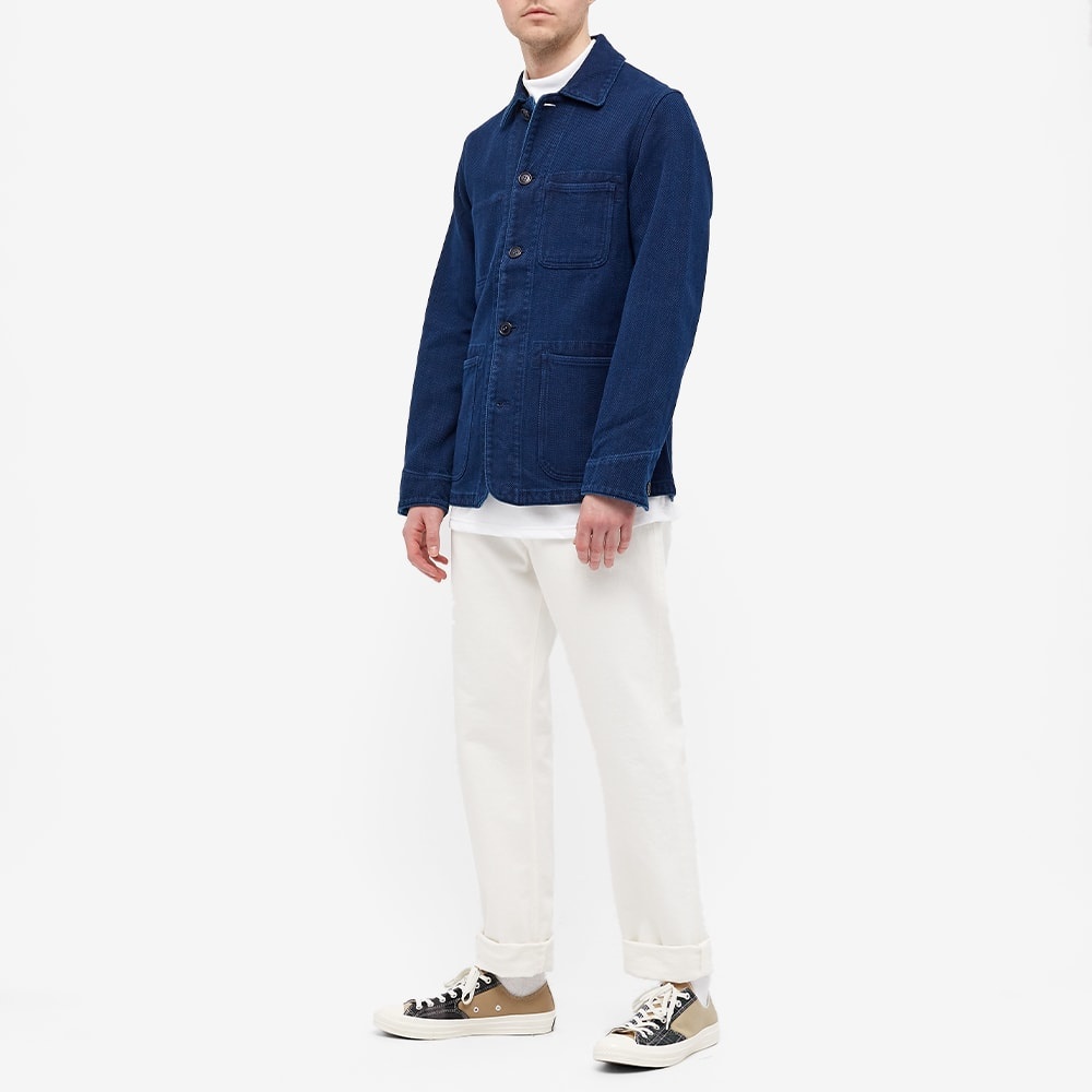 Blue Blue Japan Sashiko Coverall Jacket - 7