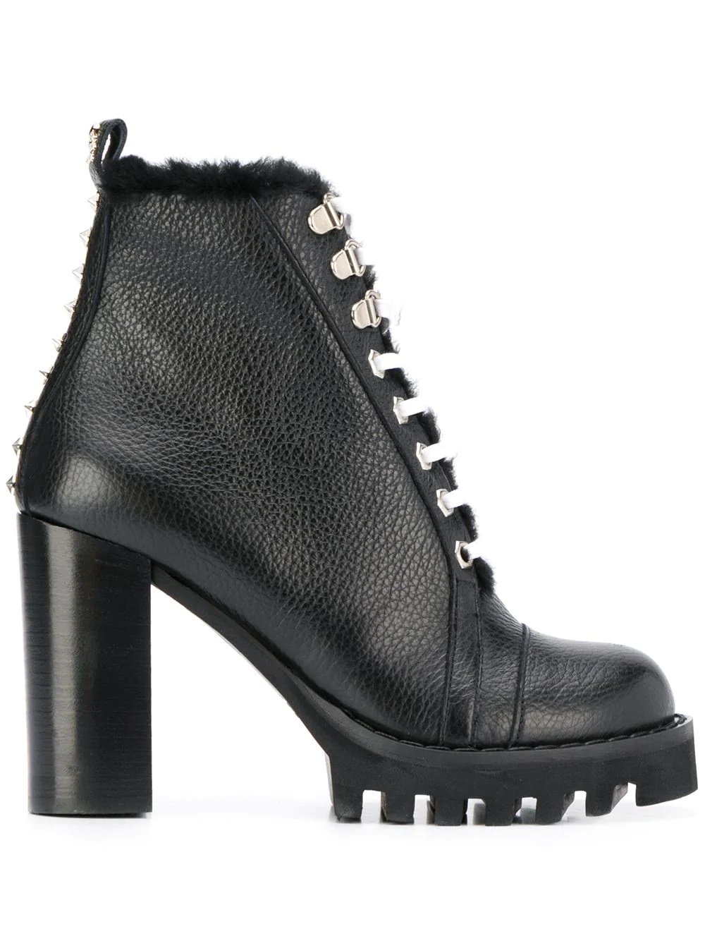 star studded ankle boots - 1