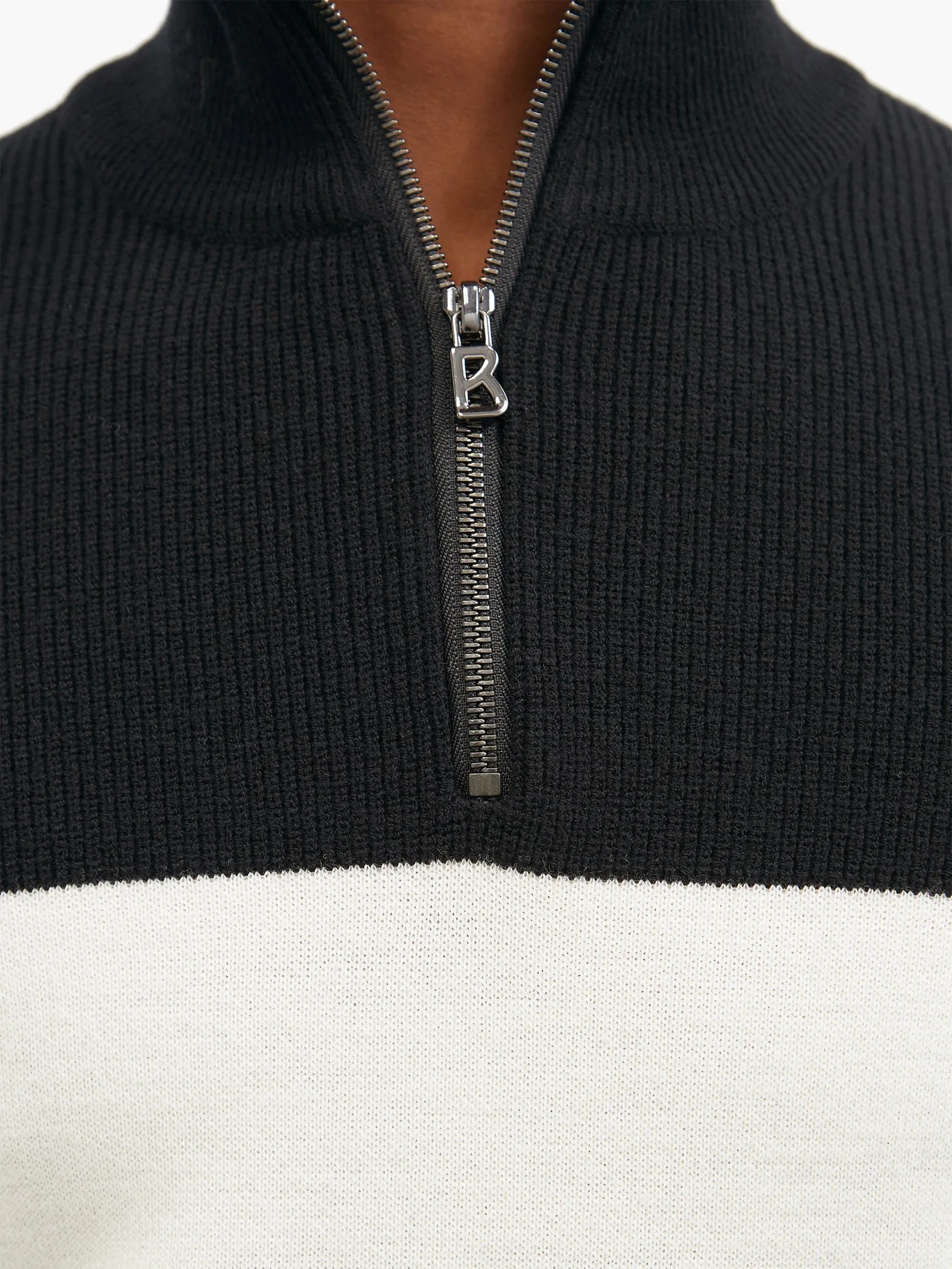 Penke logo-patch wool-blend sweater - 3