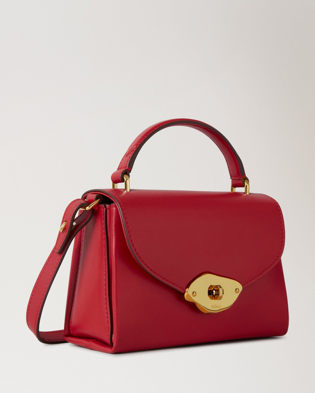 Small Lana Top Handle High Gloss Leather - 3