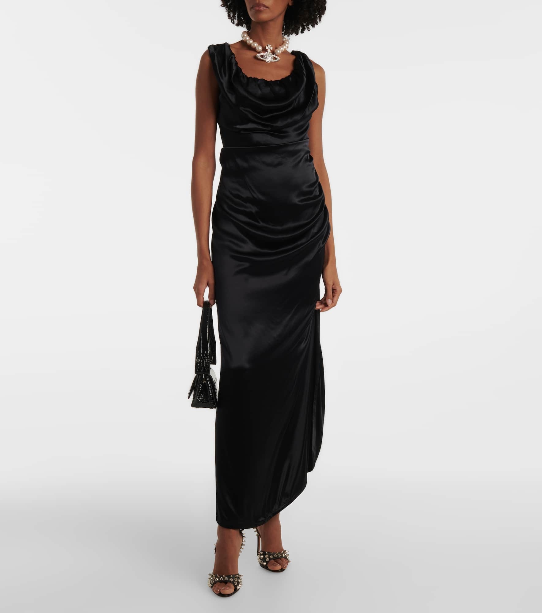 Ginny satin pencil dress - 2