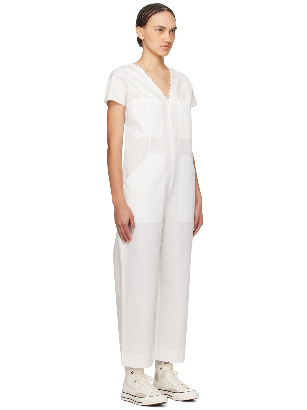 White Ilina Jumpsuit - 2