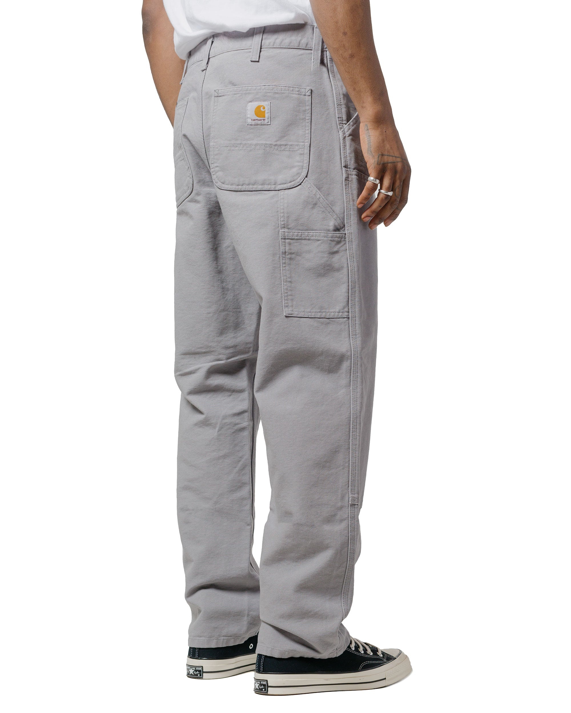 Carhartt W.I.P. Double Knee Pant Canvas Yosemite Rinsed - 3
