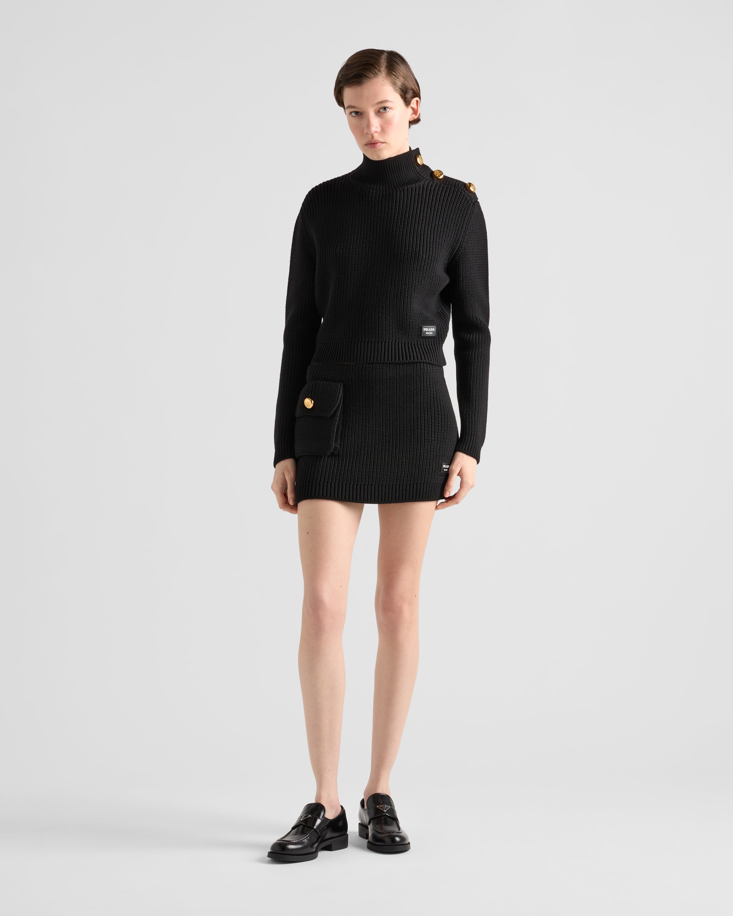 Wool turtleneck sweater - 2