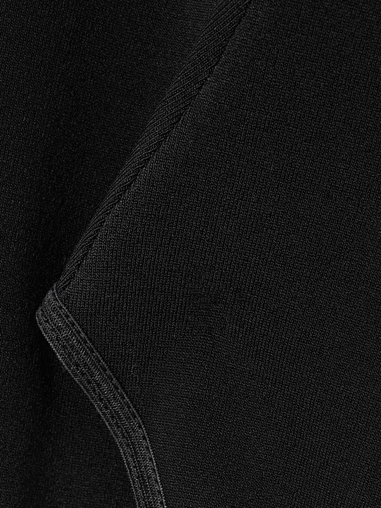 Strapless ponte bodysuit Black - 4