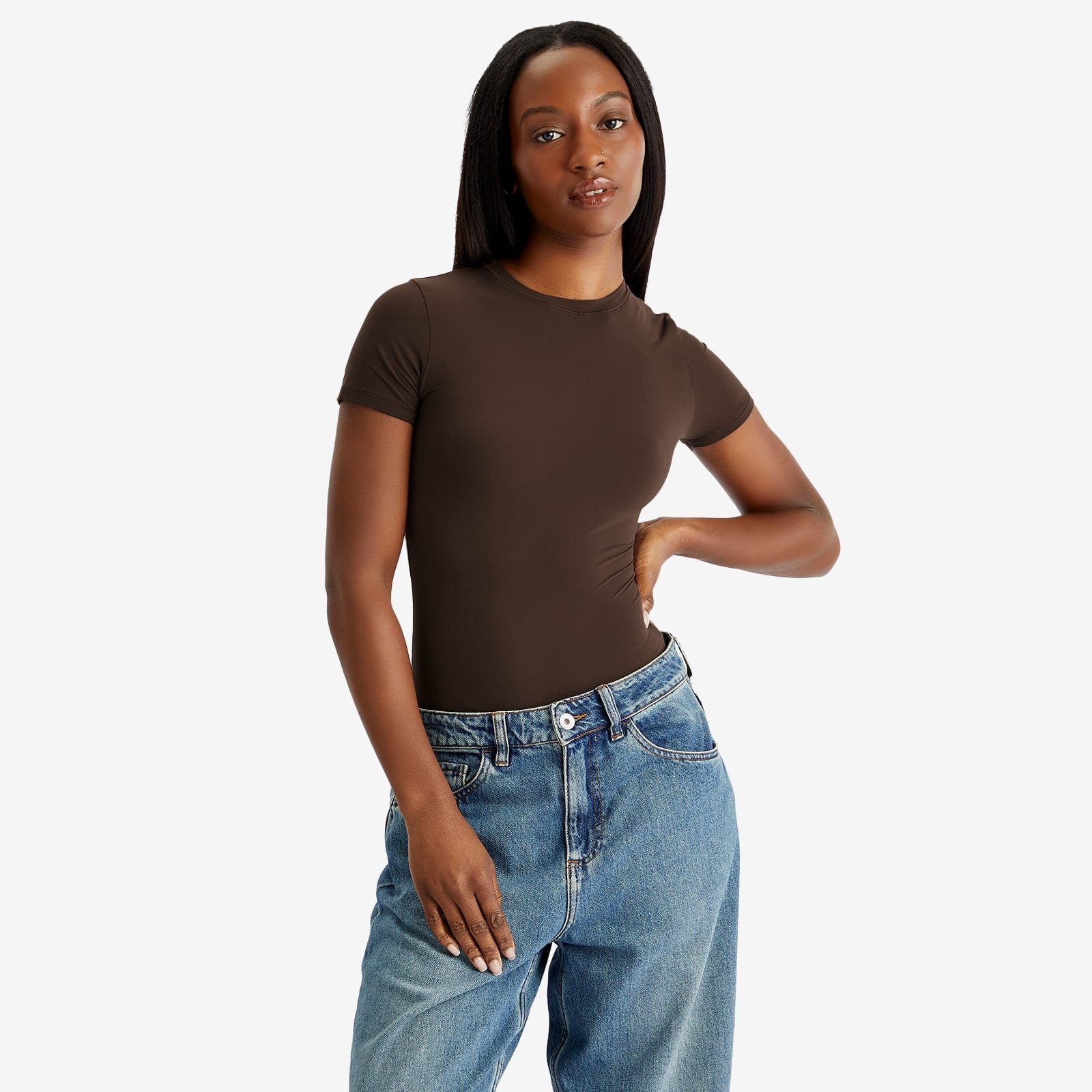 SKIMS Fits Everybody T-Shirt Bodysuit - 2