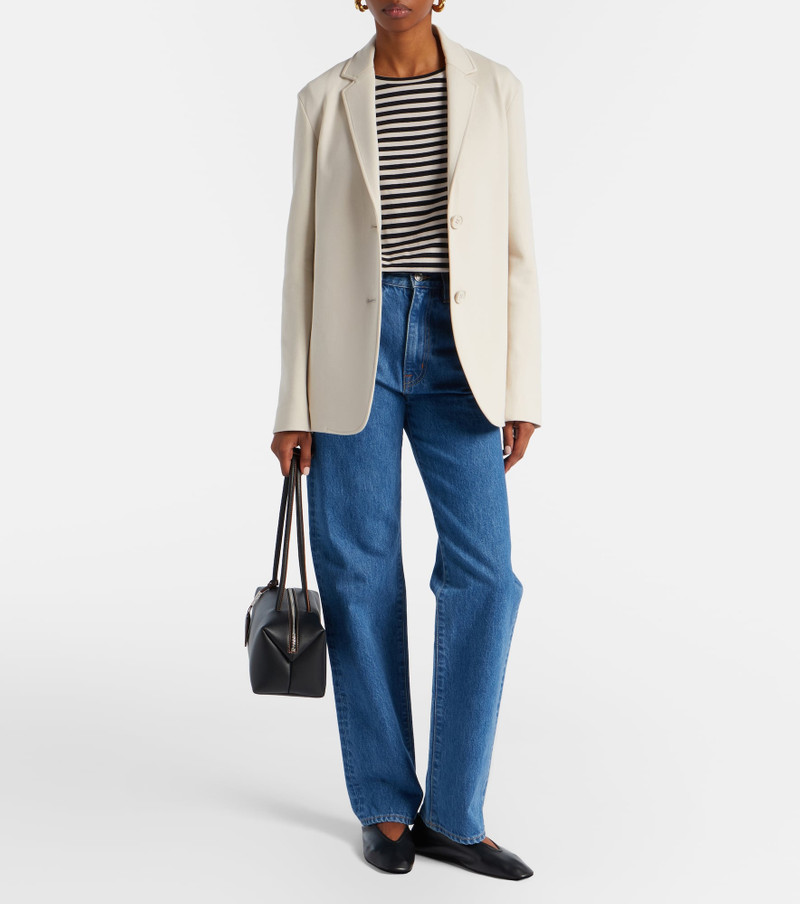 'S Max Mara Matollo cotton-blend jersey blazer outlook