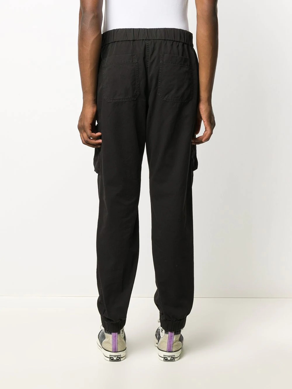 logo-print cargo trousers - 4