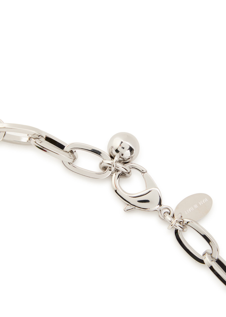 Vivienne Westwood Multi Charm Two-tone Chain Belt - 4