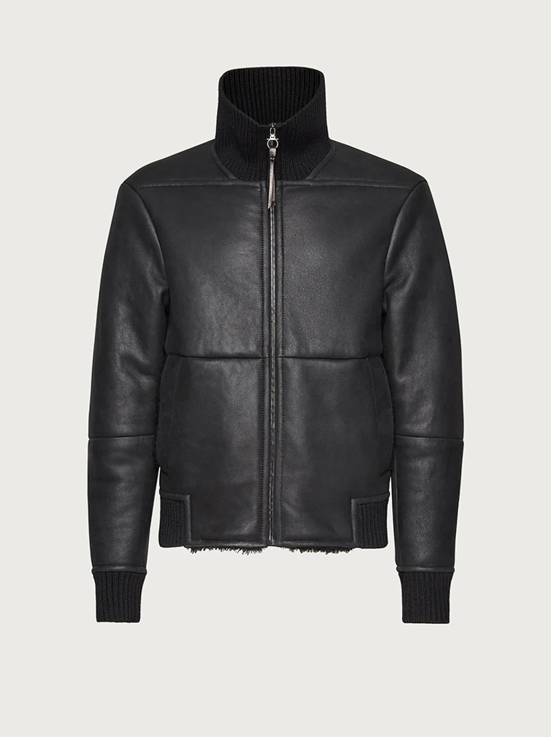 SHAVED SHEARLING BLOUSON 1