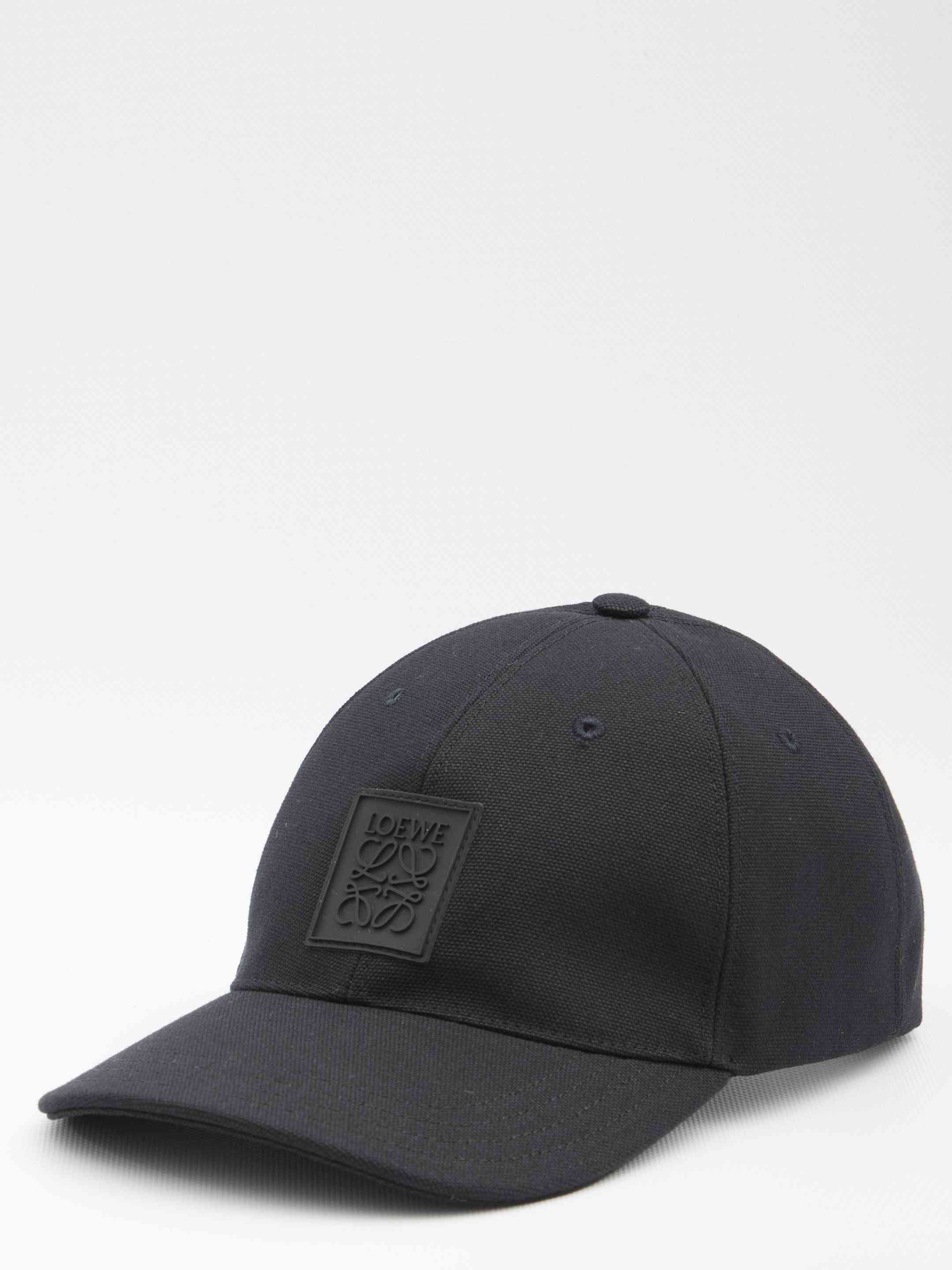 Loewe Men Cap With Logo Patch - 1