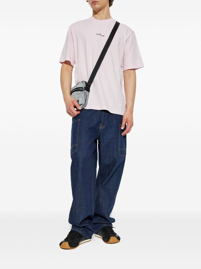 Stone Island logo-print cotton T-shirt outlook