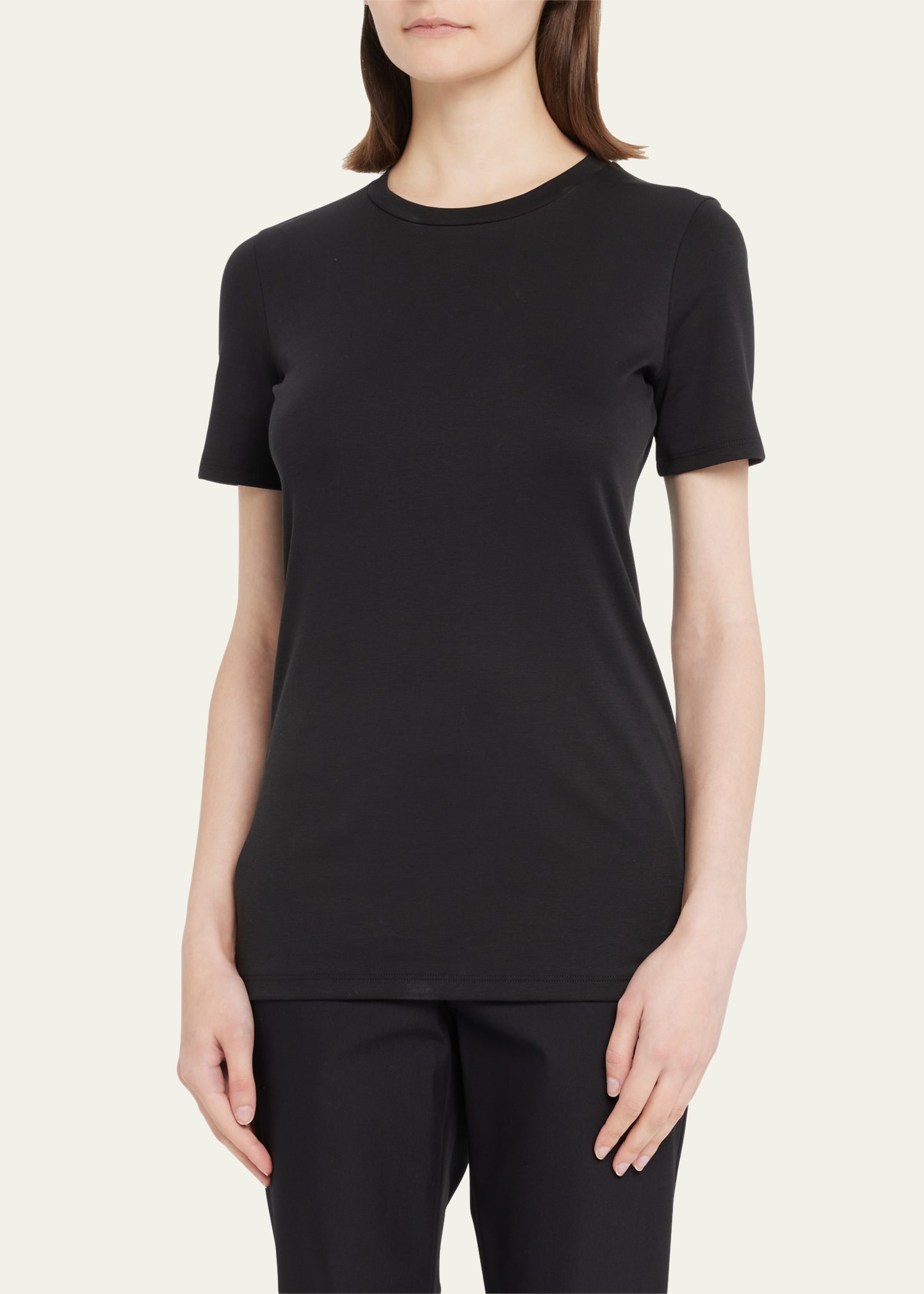 Johanna Crewneck Classic Tee - 4