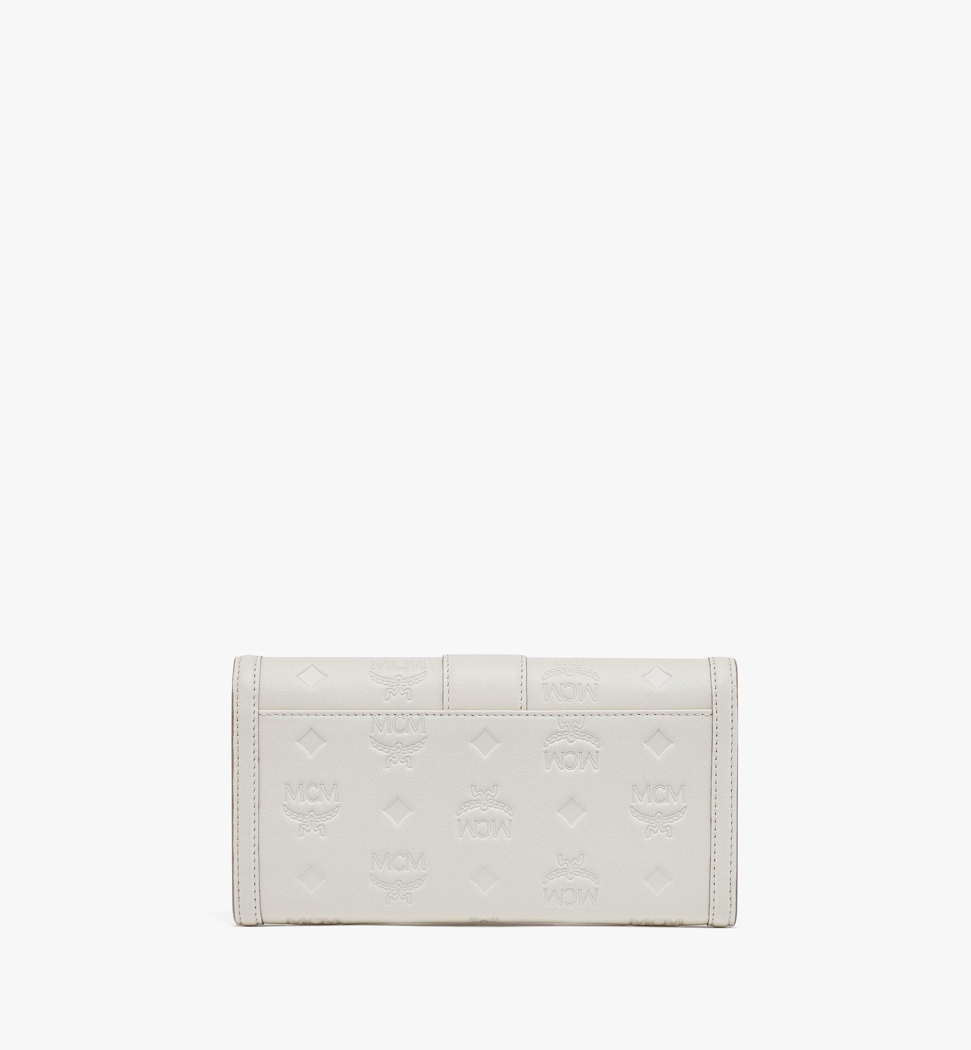 Tracy Chain Wallet in Embossed Monogram Leather - 3