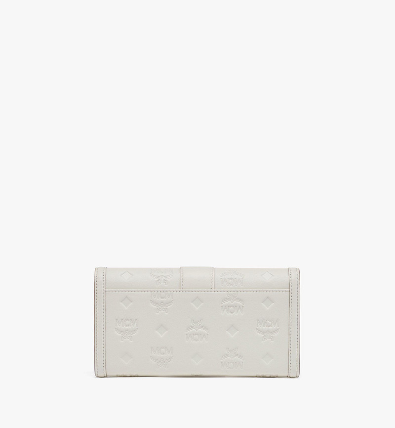 Tracy Chain Wallet in Embossed Monogram Leather 3