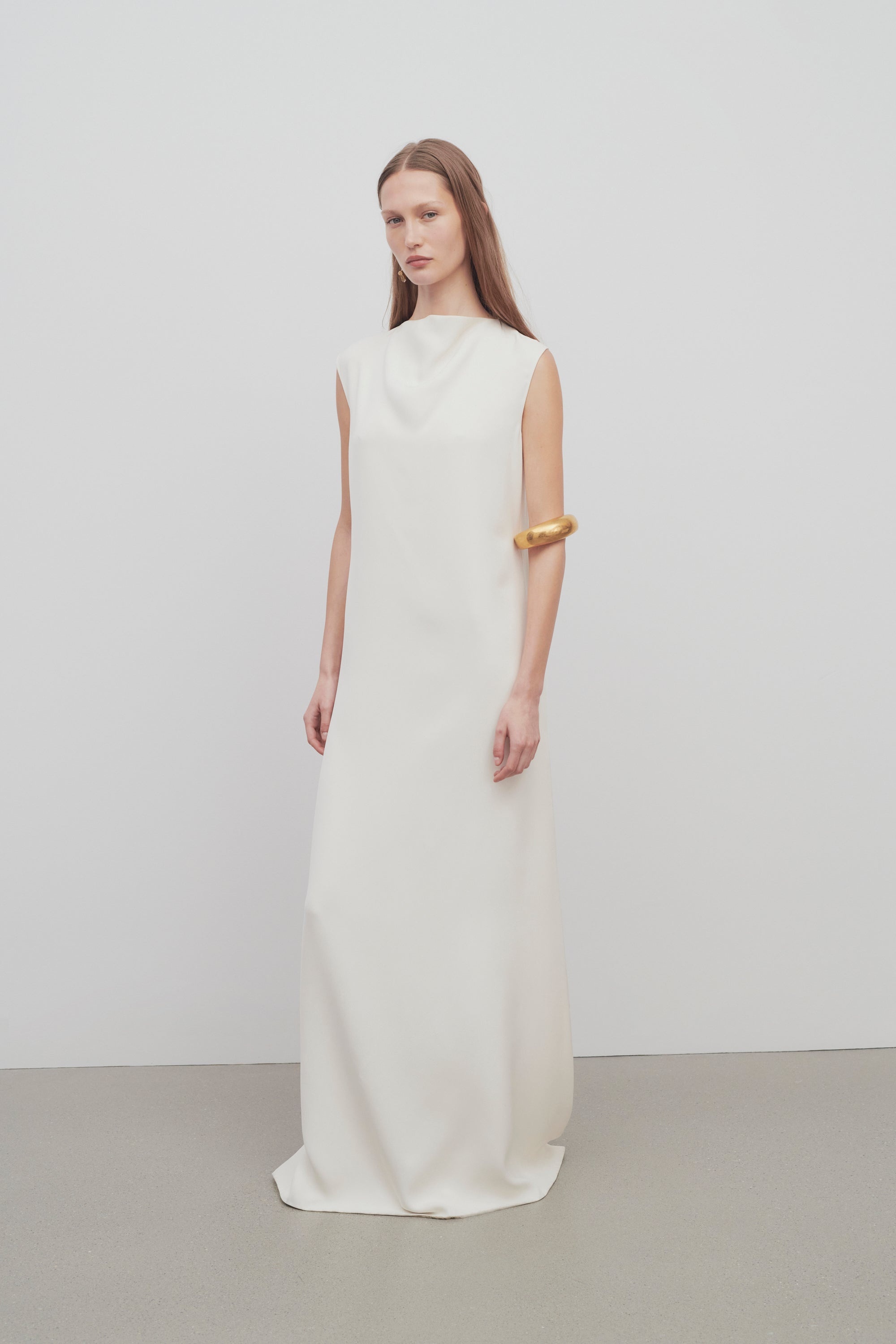 The Row Loic Dress in Silk | REVERSIBLE