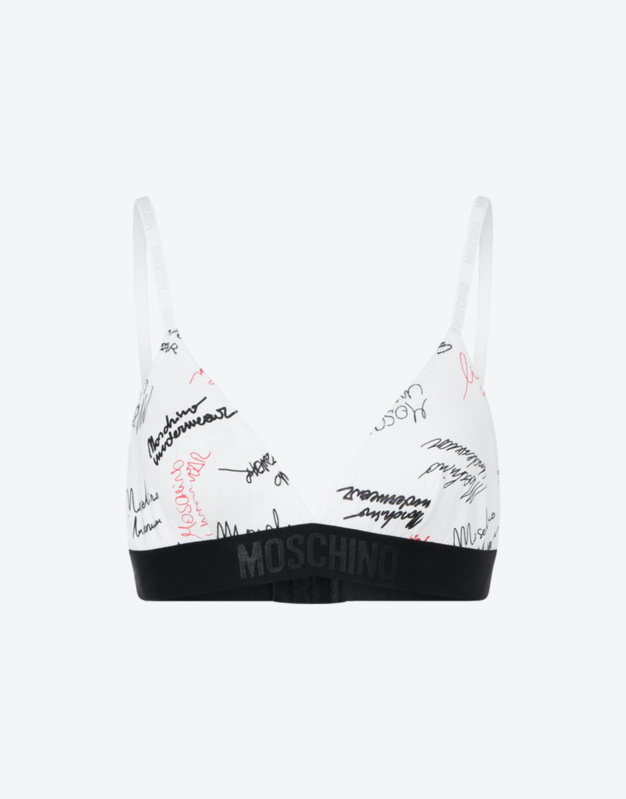 ALLOVER SIGNATURE STRETCH JERSEY BRA - 1