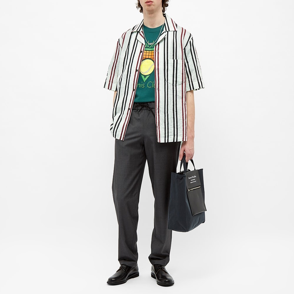 Acne Studios Simon Sheer Stripe Vacation Shirt - 5