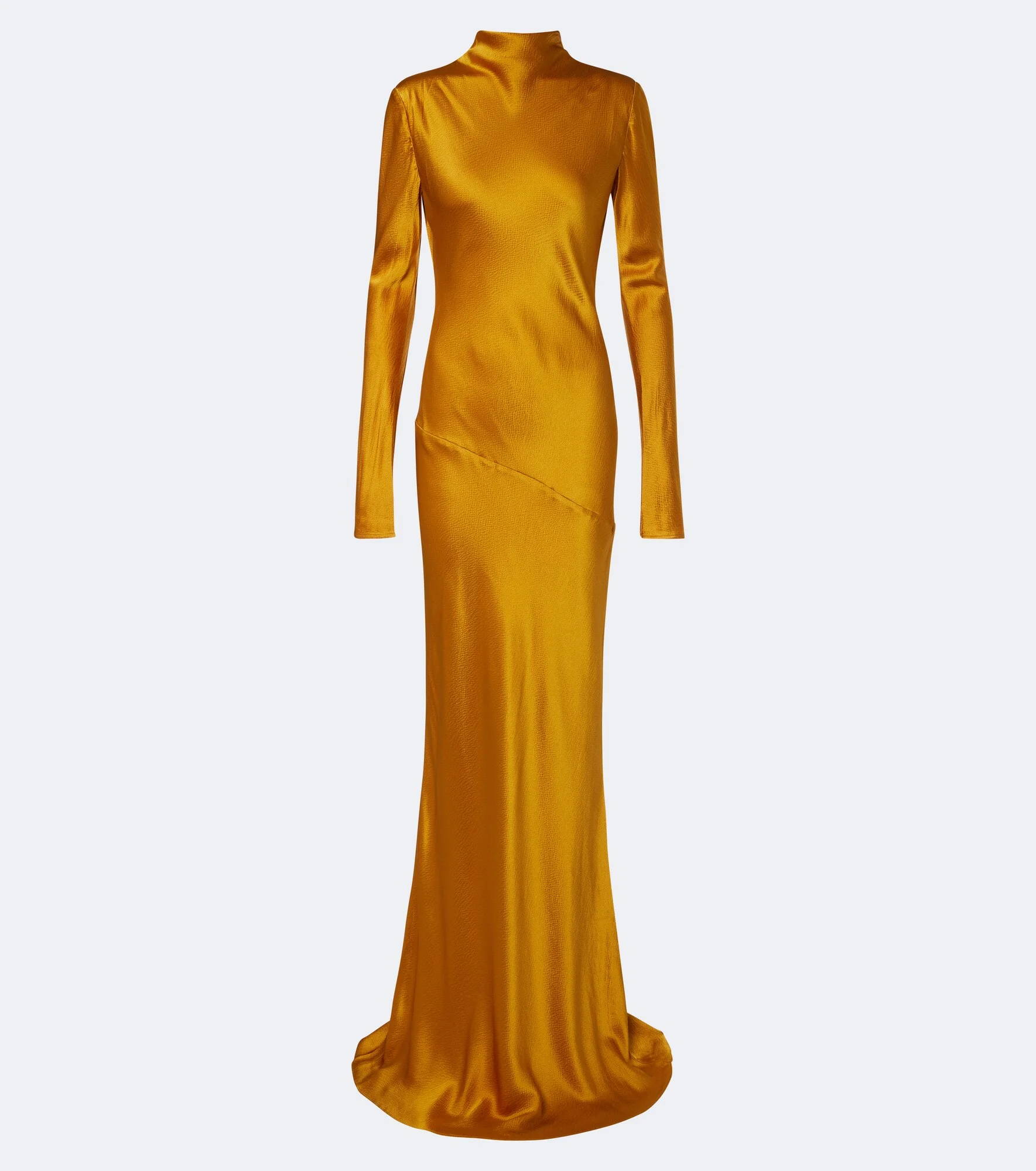 Gio silk satin gown - 1