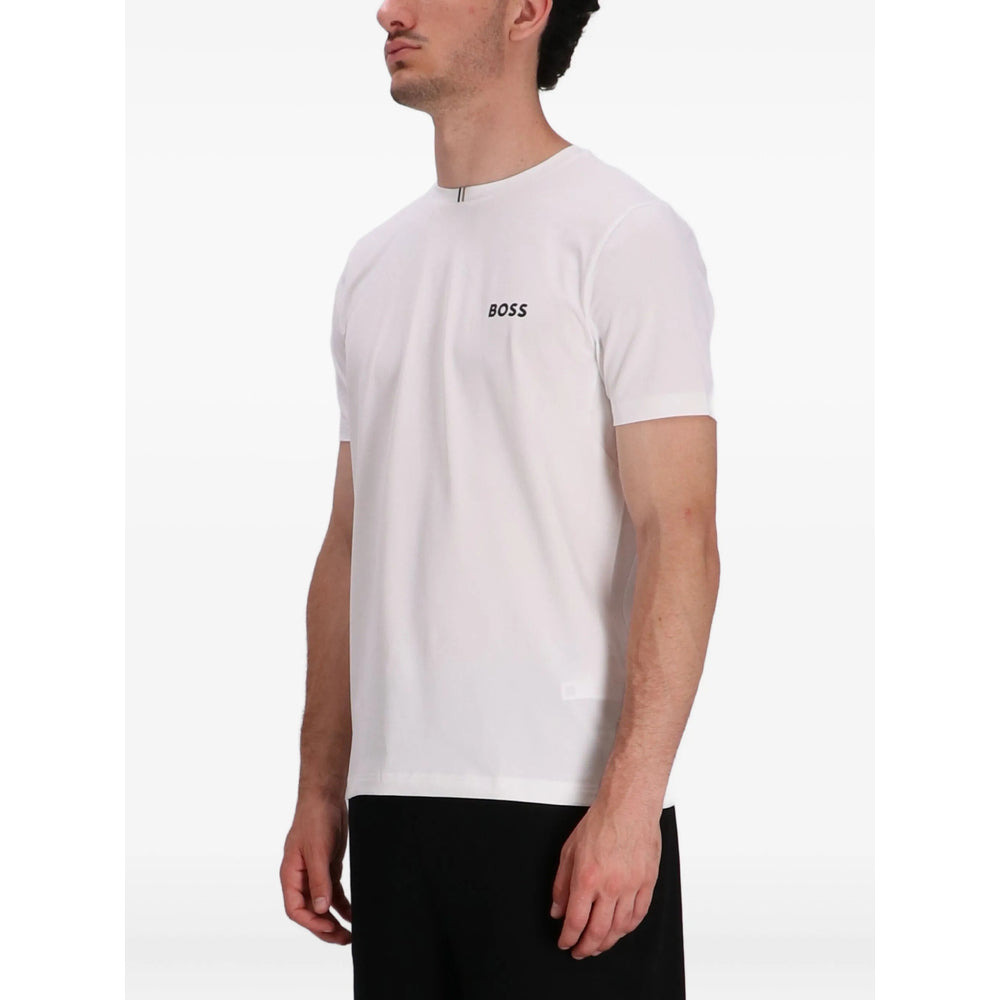 Boss White T-Shirts & Vests - T-Shirts Men - 3