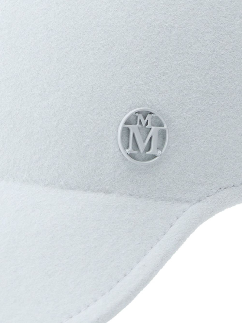 MAISON MICHEL Tiger appliqué-logo baseball cap outlook