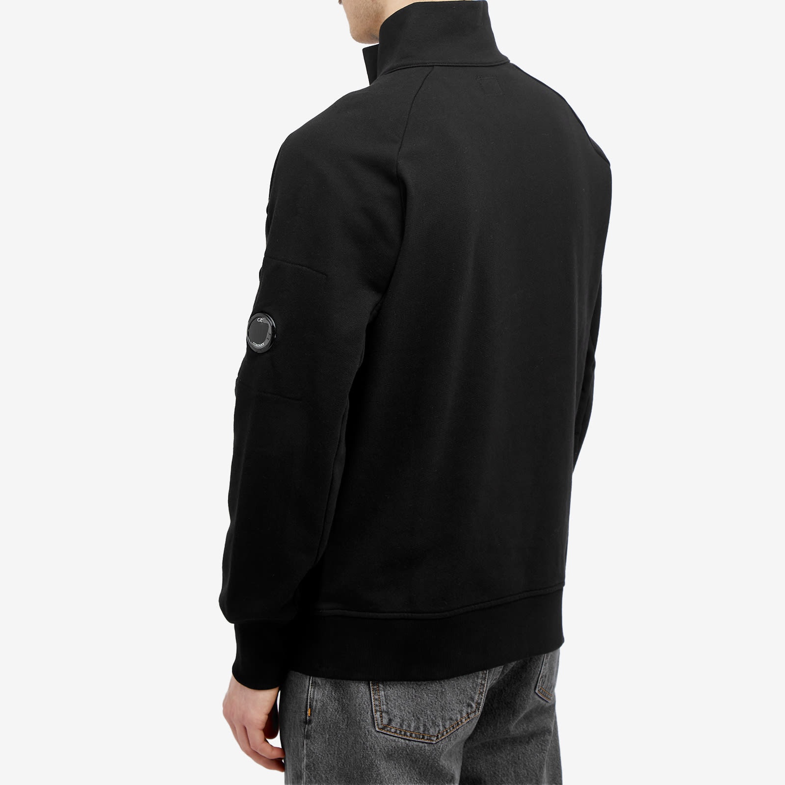 C.P. Company Diagonal Raised Fleece Zipped Sweatshirt - 3