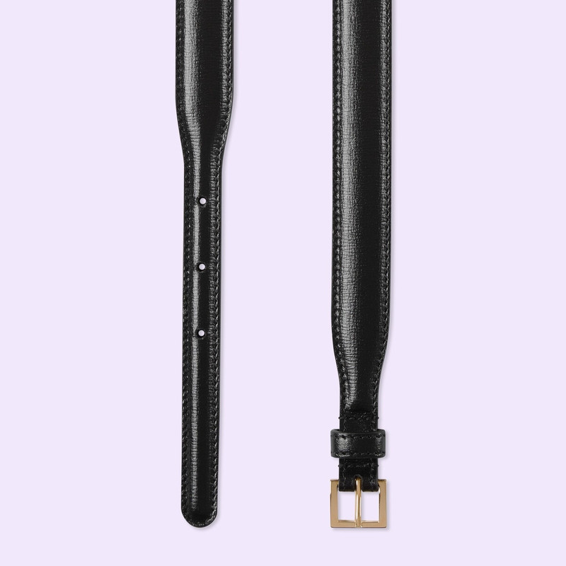 GUCCI Horsebit thin belt outlook