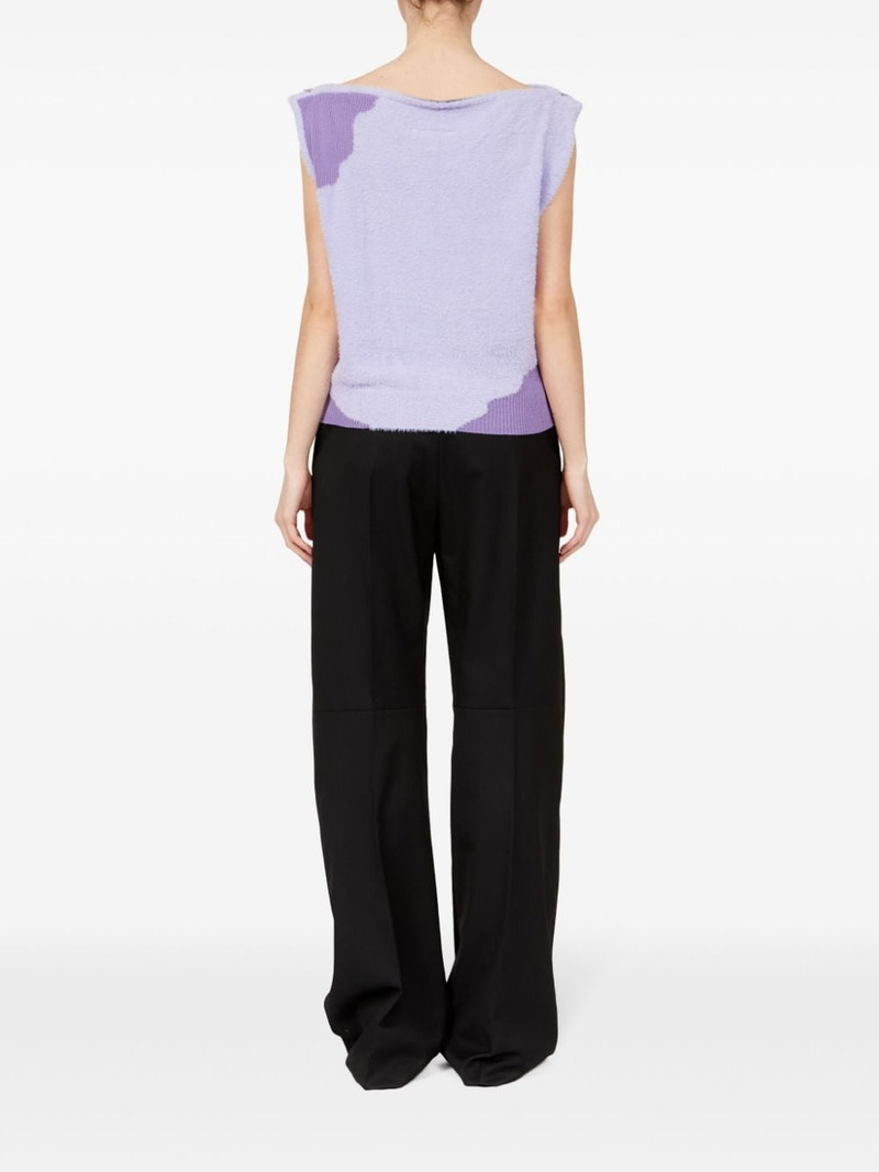 boat-neck sleeveless top 5